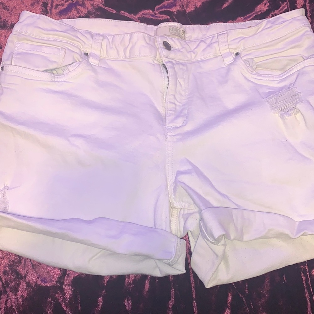 White shorts